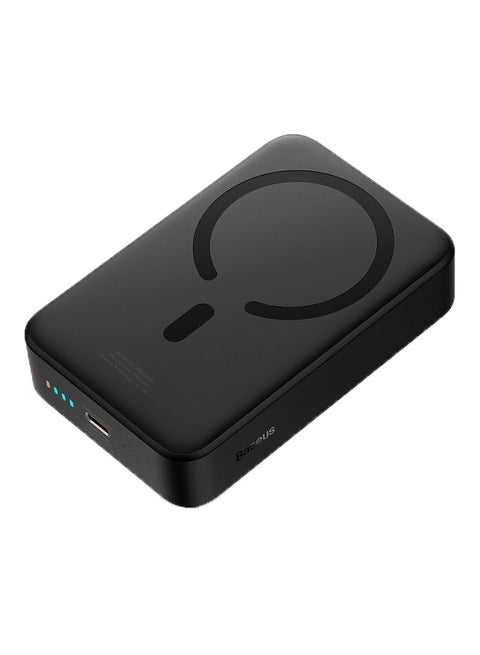 20000.0 mAh 20000Mah Magnetic Battery Pack Pd 20W Portable Charger Wireless Power Bank Fast Charging With Usb C Cable Magsafe Charger For Apple Iphone 14/13/12 Series Black