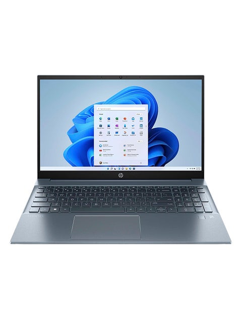Pavilion Laptop With 15.7-inch Display, Ryzen 7-7730U Processor/16GB RAM/512GB SSD/Windows 11/AMD Radeon Graphics English/Arabic Fog Blue