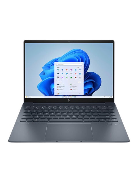 Pavilion Plus Laptop With 14.2-inch Display/Core i7-1355U Processor/16GB RAM/512GB SSD/Windows 11/4GB Nvidia GeForce GTX Series English/Arabic Space Blue