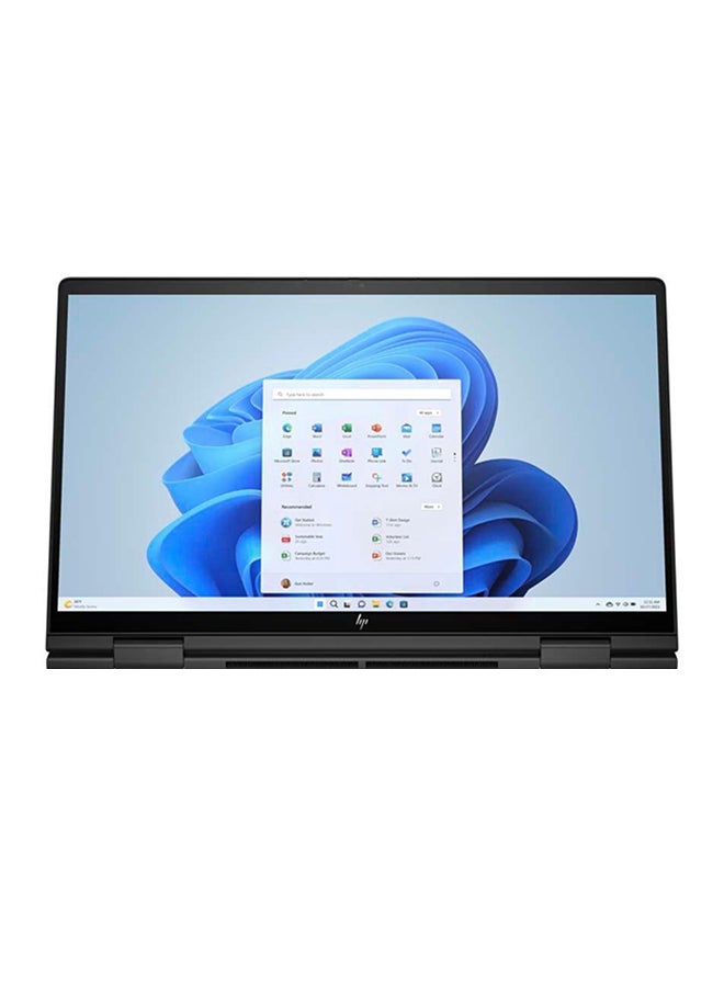 HP - Envy x360 Touch (Upgraded Version) Laptop With 15.6-inch Display, Ryzen 5-7530U Processor/8GB RAM/512GB SSD/Windows 11/AMD Radeon Graphics English/Arabic Nightfall Black - Image 1