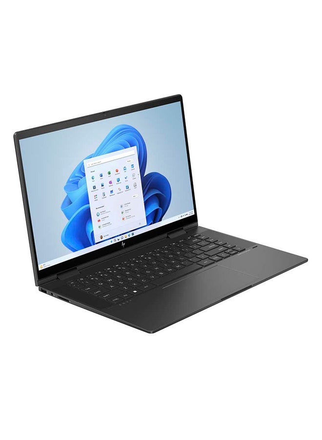 HP - Envy x360 Touch (Upgraded Version) Laptop With 15.6-inch Display, Ryzen 5-7530U Processor/8GB RAM/512GB SSD/Windows 11/AMD Radeon Graphics English/Arabic Nightfall Black - Image 1
