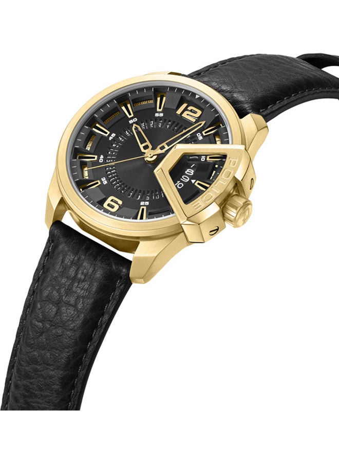 POLICE men Analog Round Shape Stainless Steel Wrist Watch JB00056 - 46 Mm  - Image 2