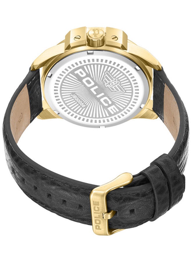 POLICE men Analog Round Shape Stainless Steel Wrist Watch JB00056 - 46 Mm  - Image 4