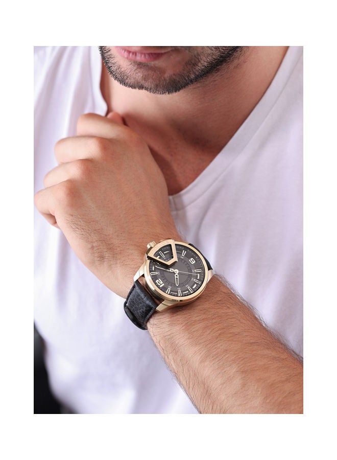 POLICE men Analog Round Shape Stainless Steel Wrist Watch JB00056 - 46 Mm  - Image 5