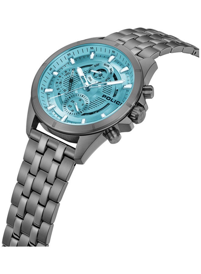 Men's Analog Round Shape Stainless Steel Wrist Watch JK00046 - 45 Mm