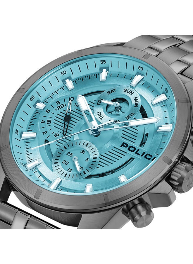 Men's Analog Round Shape Stainless Steel Wrist Watch JK00046 - 45 Mm