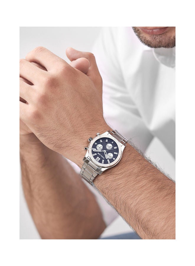 بوليس ساعة يد أنالوج دائرية الشكل من الستانلس ستيل JK00062 - 42 ملم  - Image 5