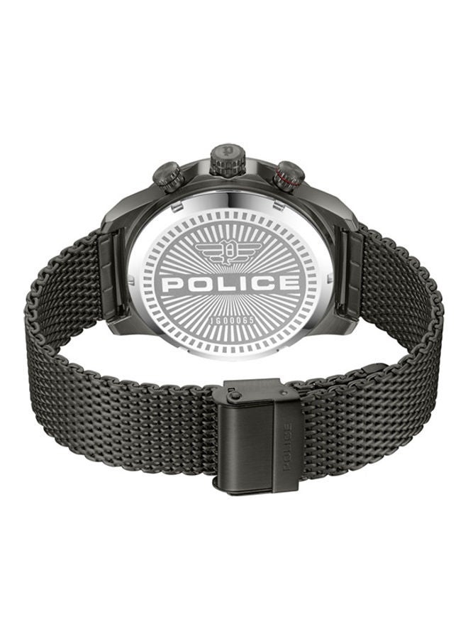 POLICE Men's Analog Round Shape Stainless Steel Wrist Watch JG00065 - 44 Mm - Image 4