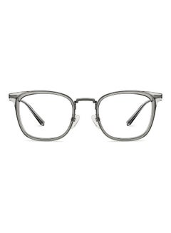 Lenskart Blu Bluecut & Antiglare Computer Eyeglasses | Grey Full Rim Square Shape | For Men & Women | Medium | Lb E13529  - Image 1