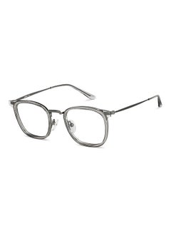 Lenskart Blu Bluecut & Antiglare Computer Eyeglasses | Grey Full Rim Square Shape | For Men & Women | Medium | Lb E13529  - Image 2