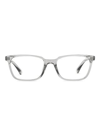 Zero Power Bluecut & Antiglare Computer Eyeglasses | Grey Full Rim Rectangle | For Men & Women | Medium | Lb E14067 - v1692680670/N53430701A_1