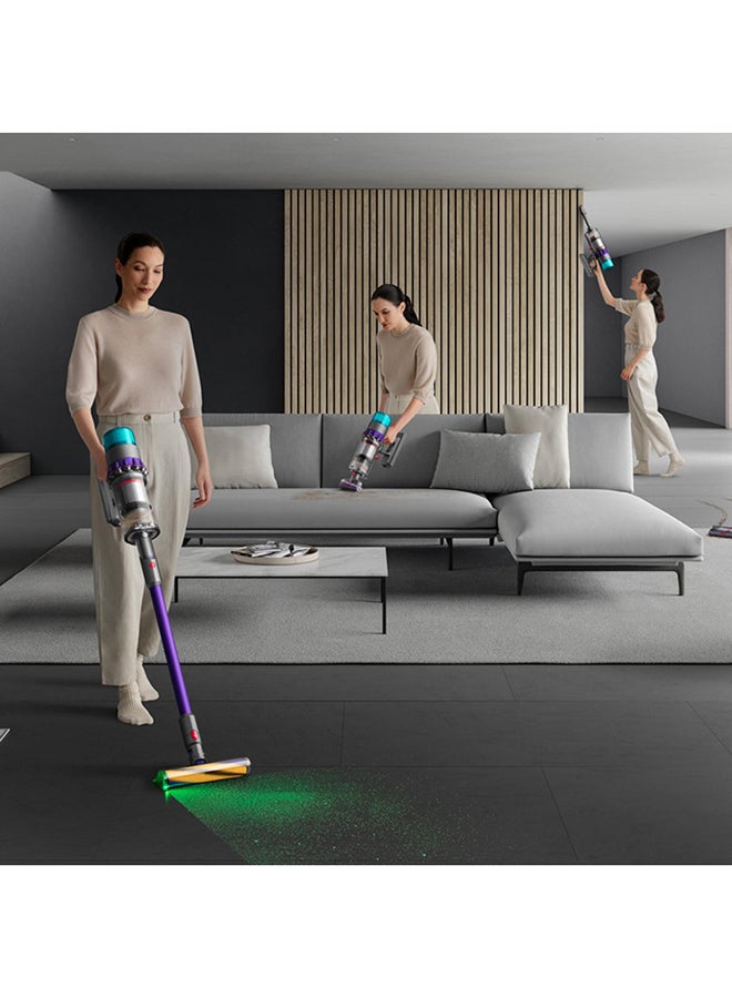 dyson Gen5detect most advance Cordless Vacuum technology with suction power of 262AW,up to 70 min run time, 4.5 hrs charging time, advance hepa Filtration 0.76 L 1.5 W Gen5detect prussian blue  - Image 4