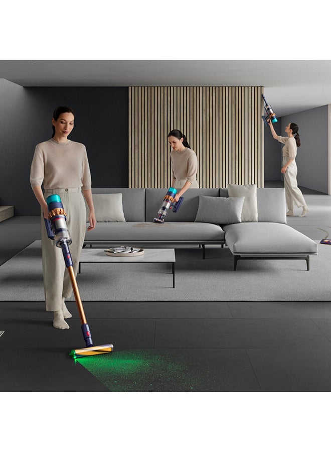dyson - Gen5detect Absolute most advance Cordless Vacuum technology with suction power of 262AW,up to 70 min run time, 4.5 hrs charging time, advance hepa Filtration 0.76 L 1.2 W Gen5detect Absolute prussian blue and copper - Image 1