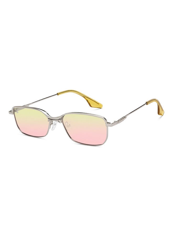 VINCENT CHASE Unisex Rectangular Shape Sunglasses - VC S15757 - Lens Size: 55 Mm  - Image 1