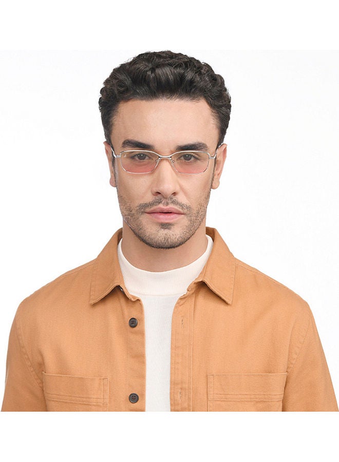 VINCENT CHASE Unisex Rectangular Shape Sunglasses - VC S15757 - Lens Size: 55 Mm  - Image 3