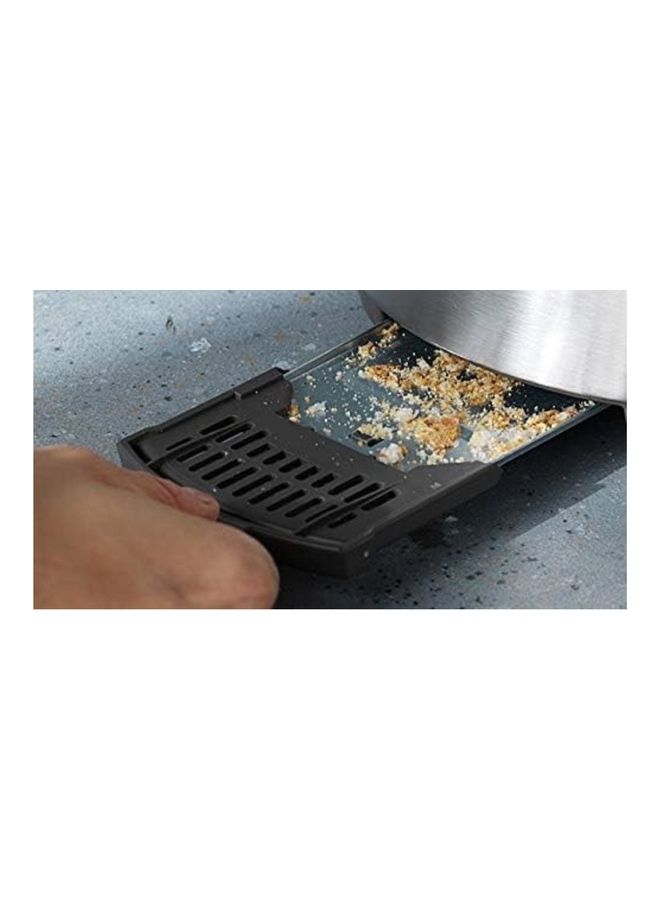 Eed Metallic Design Toaster Defrost And Reheat Function 7 Browning Levels Removable Crumb Tray Stop Button 850.0 W EAT7700R RedSilver