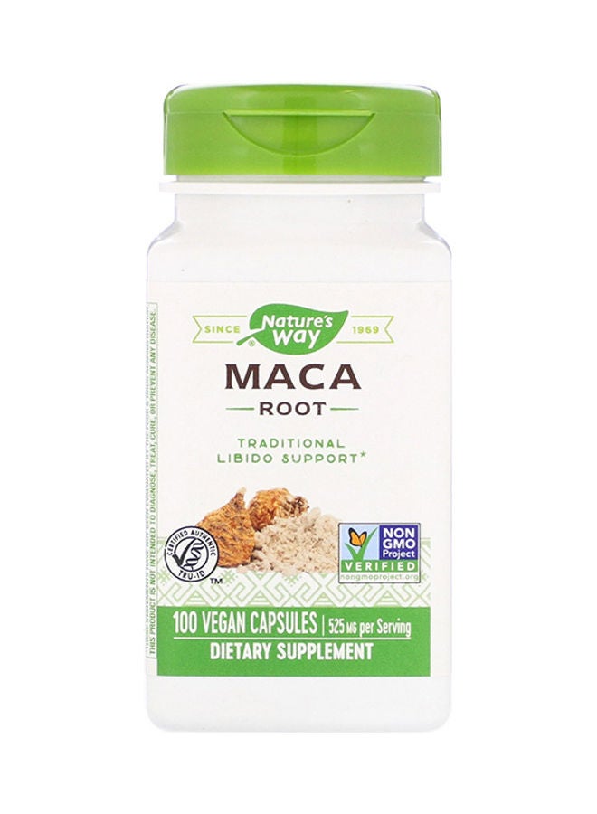 Nature's Way - Maca Root 100 Vegan Capsules - Image 1