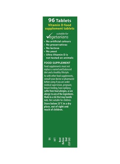 Vitabiotics Ultra Vitamin D3 2000Iu 96 Tablets  - Image 2