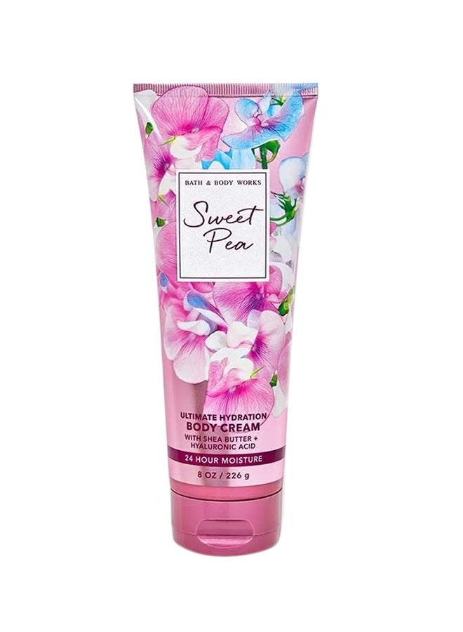 Bath & Body Works Sweet Pea Ultimate Hydration Body Cream Clear 226grams