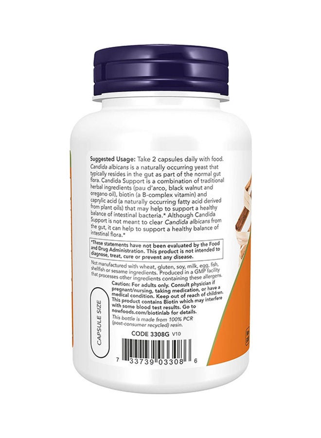Now Foods Candida Support 90 Veg Capsules - Image 3