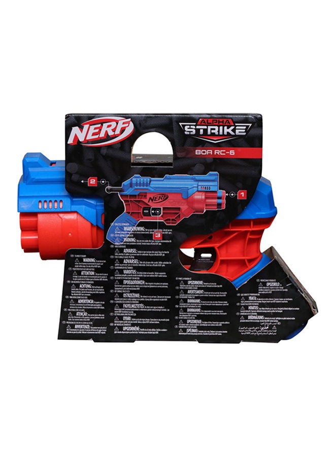 نيرف Alpha Strike Boa RC-6 Dart Blaster with 6-Dart Rotating Drum - Image 3