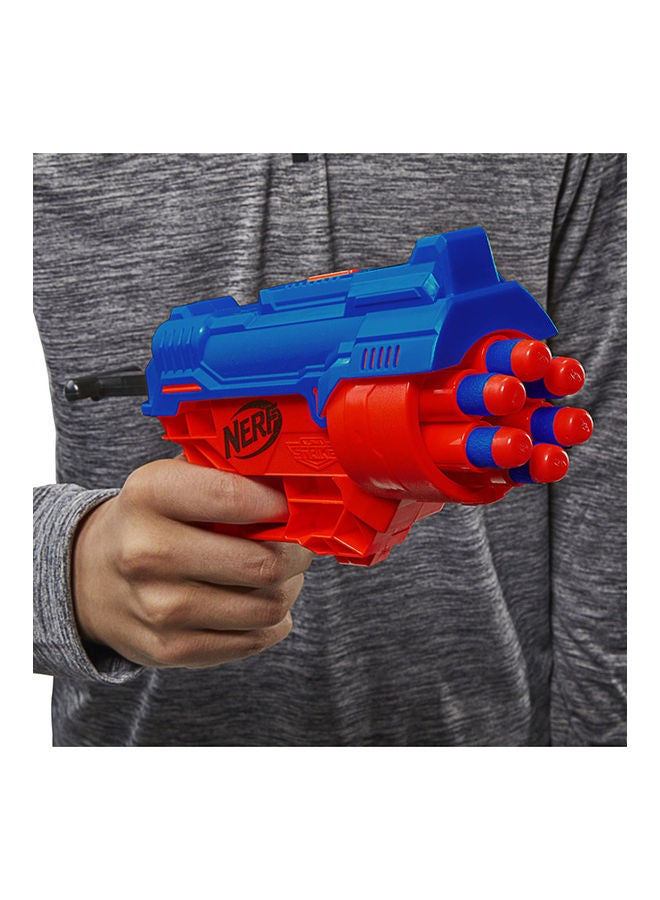 نيرف Alpha Strike Boa RC-6 Dart Blaster with 6-Dart Rotating Drum - Image 4