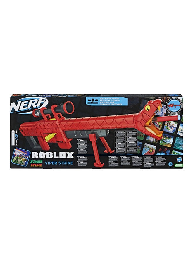 NERF Viper Strike Dart Blaster, Includes Code to Redeem Exclusive Virtual Item, 6-Dart Clip, 6 Elite Darts, Bipod  - Image 3