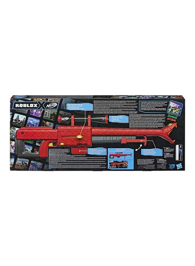 NERF Viper Strike Dart Blaster, Includes Code to Redeem Exclusive Virtual Item, 6-Dart Clip, 6 Elite Darts, Bipod  - Image 4