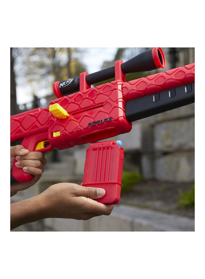 NERF Viper Strike Dart Blaster, Includes Code to Redeem Exclusive Virtual Item, 6-Dart Clip, 6 Elite Darts, Bipod  - Image 5