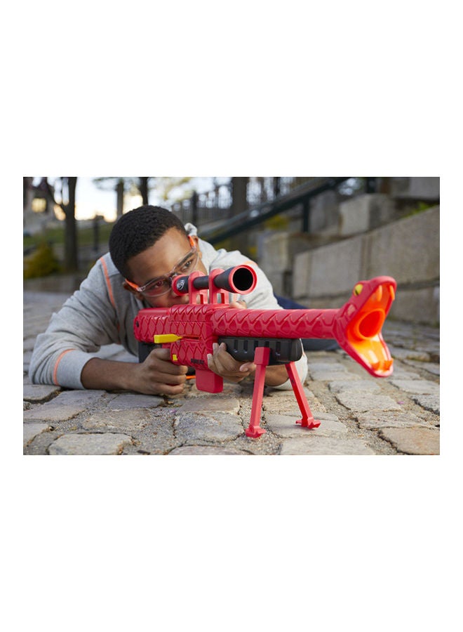 NERF - Viper Strike Dart Blaster, Includes Code to Redeem Exclusive Virtual Item, 6-Dart Clip, 6 Elite Darts, Bipod - Image 1
