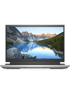 DELL G15 5511 Gaming (Upgraded Version) Laptop With 15.6-Inch Display, Core i7 11800H Processor/16GB RAM/512GB SSD/4GB NVIDIA GeForce RTX 3050 Graphics/Windows 11 Home English/Arabic Silver  - Image 1