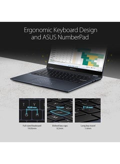 ASUS Newest Zenbook (Upgraded Version) Laptop With 14-Inch Display, Core i5-1240P Processor/8GB RAM/256GB SSD/Integrated Graphics/Windows 11 English Blue  - Image 3