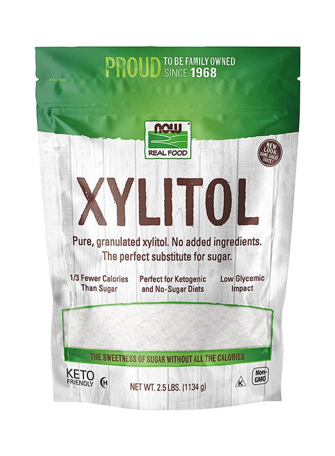 Now Foods Xylitol, Pure With No Added Ingredients 2.5 Lbs (1134G)  - Image 1