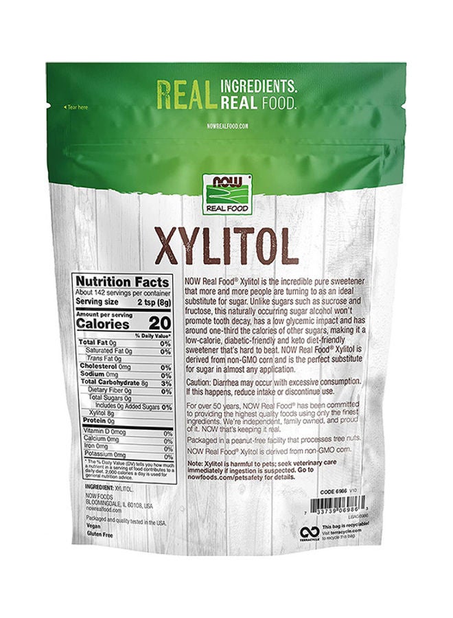 Now Foods Xylitol, Pure With No Added Ingredients 2.5 Lbs (1134G)  - Image 2