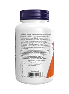 Now Foods Chondroitin Sulfate 600Mg 120 Capsules  - Image 3