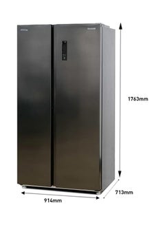 734L Gross Capacity - 562L Net Capacity, Premium Side By Side Refrigerator With Nutri Tafreez - Hygienic Freezing, Energy Efficient Inverter Compressor, External Control Touch Panel, Elegant Premium Finish, Surround Cooling Airflow With Chiller Box, 10-Year Refrigerator Compressor Warranty 362 kW NR-BS734MSAE Matt Black - v1692768736/N53431019A_7