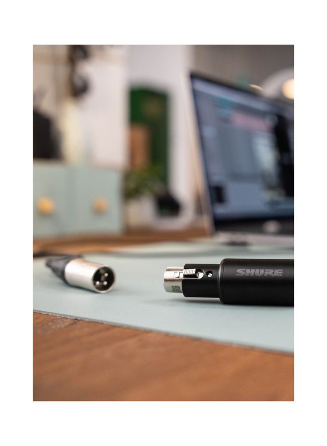 Shure - MVX2U XLR-to-USB Digital Interface MVX2U Black - Image 1