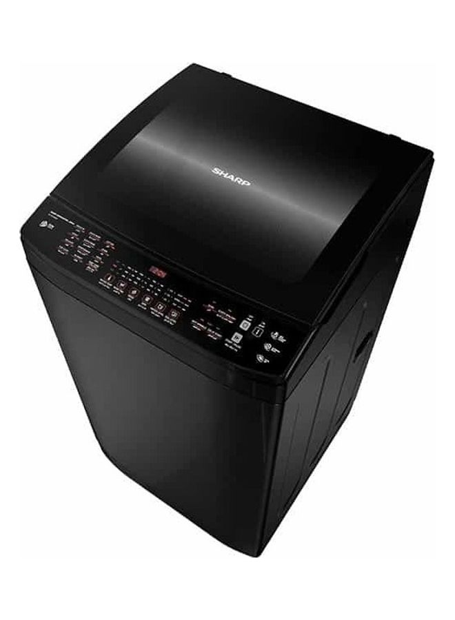 شارب غسالة ملابس أوتوماتيكية تحميل علوي، 13 كجم، محرك عاكس، أسود - ES-TD13GBKP