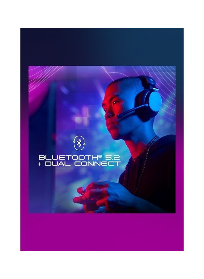 Skullcandy Skullcandy PLYR Wired/Wireless Over-Ear Gaming Headset for PC, PlayStation, PS4, PS5, Xbox - Black/Multicolour Digi-Hype  - Image 3