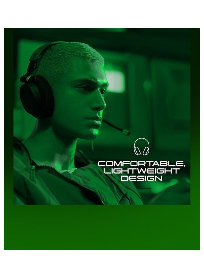 Skullcandy Skullcandy SLYR Pro Wired Over-Ear Gaming Headset for PC, PlayStation, PS4, PS5, Xbox - Black/Green Digi-Hype  - Image 4