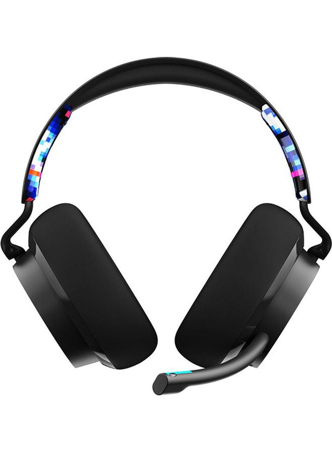 Skullcandy - Skullcandy SLYR Wired--Over-Ear Gaming Headset for PC, PlayStation, PS4, PS5, Xbox - Black/Blue Digi-Hype - Image 1
