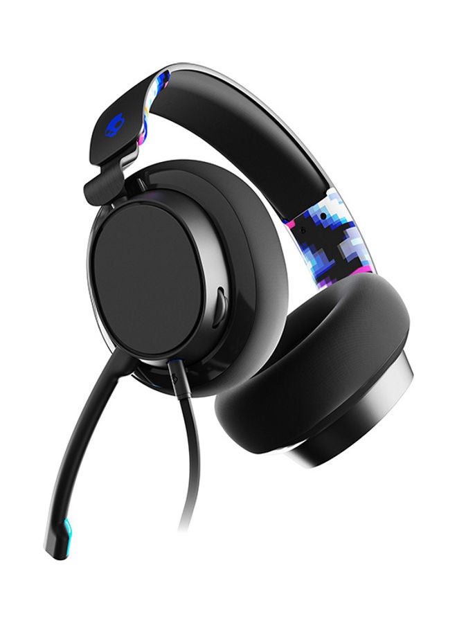 Skullcandy - Skullcandy SLYR Wired--Over-Ear Gaming Headset for PC, PlayStation, PS4, PS5, Xbox - Black/Blue Digi-Hype - Image 1
