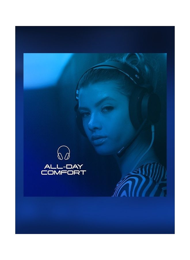 Skullcandy - Skullcandy SLYR Wired--Over-Ear Gaming Headset for PC, PlayStation, PS4, PS5, Xbox - Black/Blue Digi-Hype - Image 1