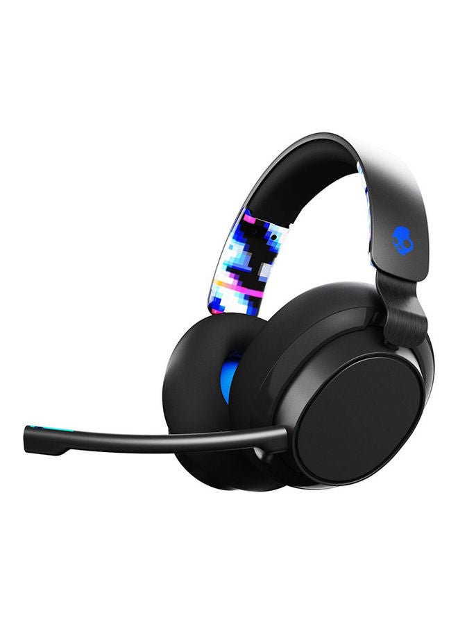Skullcandy - Skullcandy SLYR Wired--Over-Ear Gaming Headset for PC, PlayStation, PS4, PS5, Xbox - Black/Blue Digi-Hype - Image 1