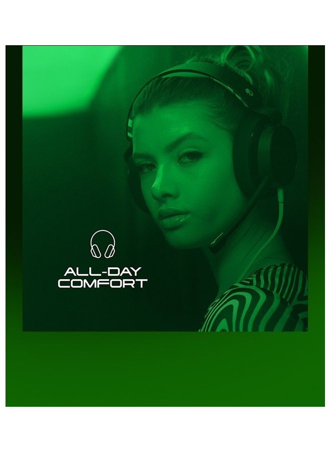 Skullcandy - Skullcandy SLYR Wired Over-Ear Gaming Headset for PC, PlayStation, PS4, PS5, Xbox - Black/Green Digi-Hype - Image 1
