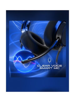 Skullcandy Skullcandy SLYR Pro Wired Over-Ear Gaming Headset for PC, PlayStation, PS4, PS5, Xbox - Black/Blue Digi-Hype  - Image 3