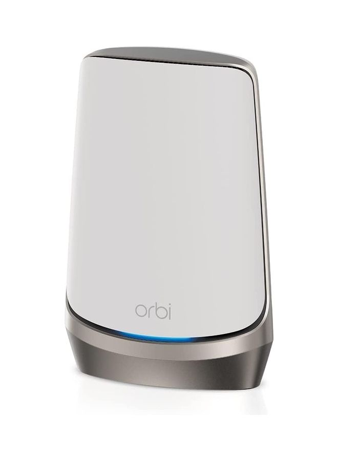 NETGEAR - RBSE960-100APS Orbi 960 Series Quad-Band WiFi 6E Mesh Add-On Satellite White - Image 1