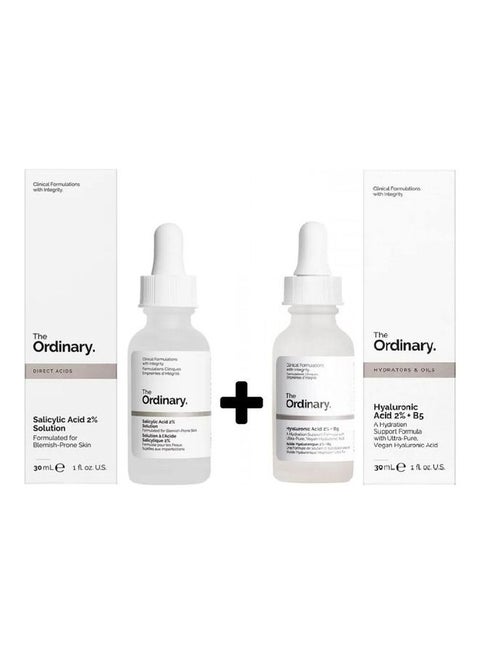 2-Piece Salicylic Acid Solution 30ml And Hyaluronic Acid 2% B5 30ml 30ml