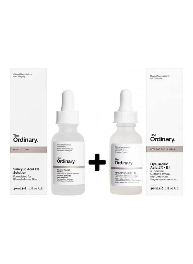 2-Piece Salicylic Acid Solution 30ml And Hyaluronic Acid 2% B5 30ml 30ml