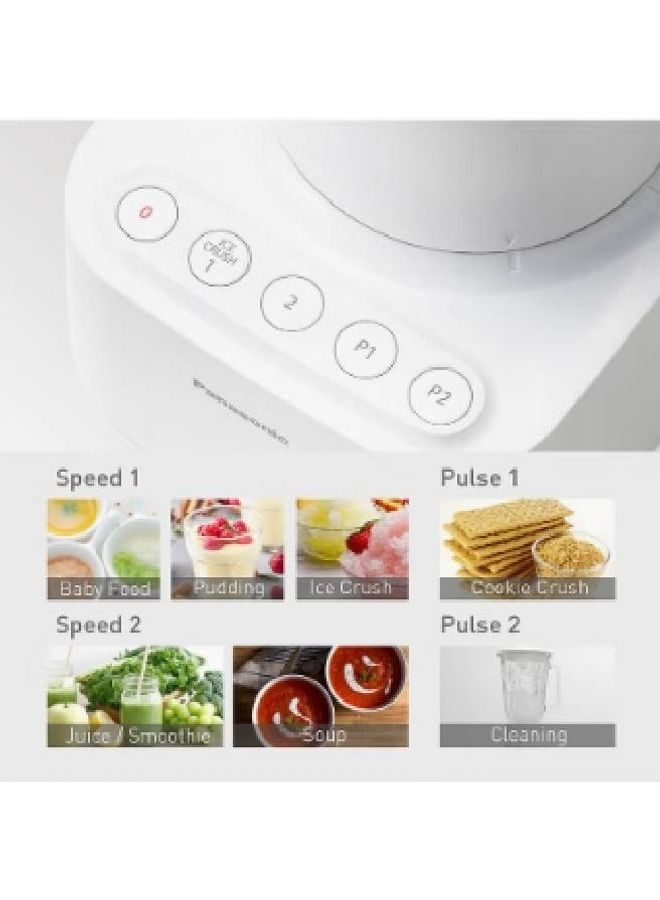 Panasonic - Blender Ice Crushing 2.0 L 700.0 W MX-MG-5321WTZ White - Image 1